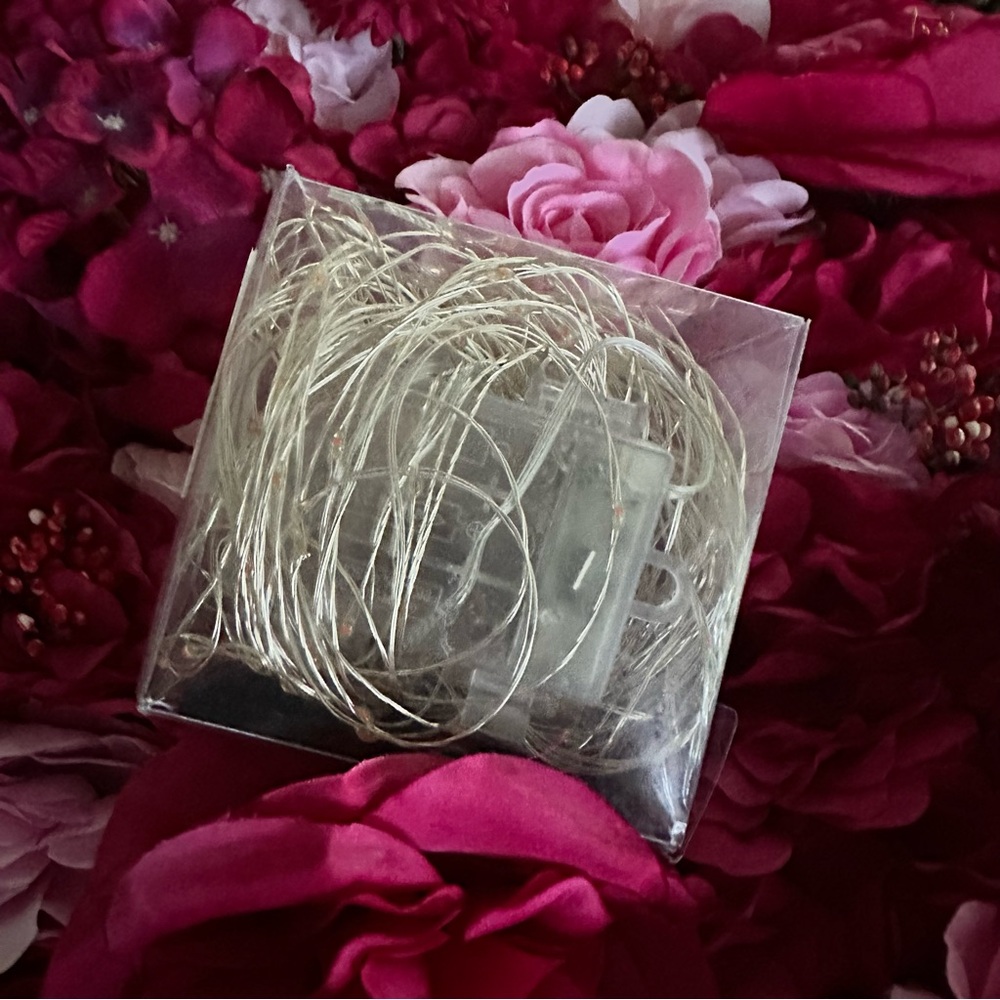 2 Pack Red LED String Lights with Remote 33’ - Picture 3 of 6